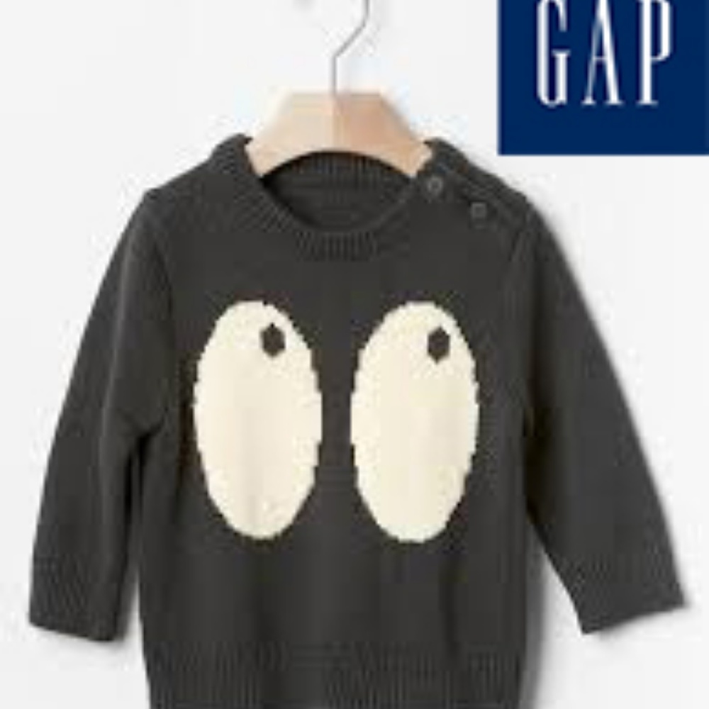 Gap kids sweater 12-18 months Gray Never Worn
